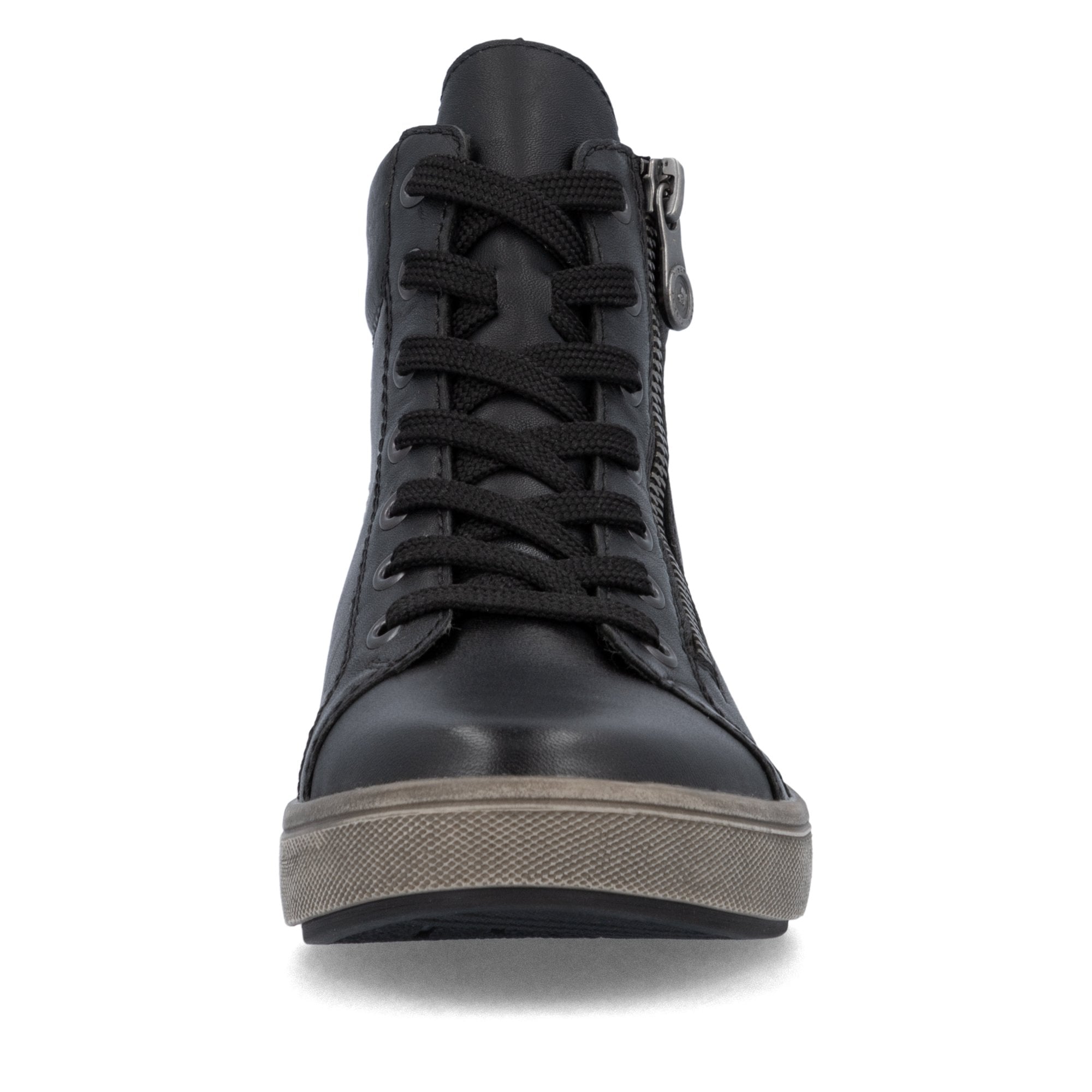 Rieker X0709 Lace/Zip Up Ankle Boot - Black - image 010 |ww_colour=black|ww_order=010|