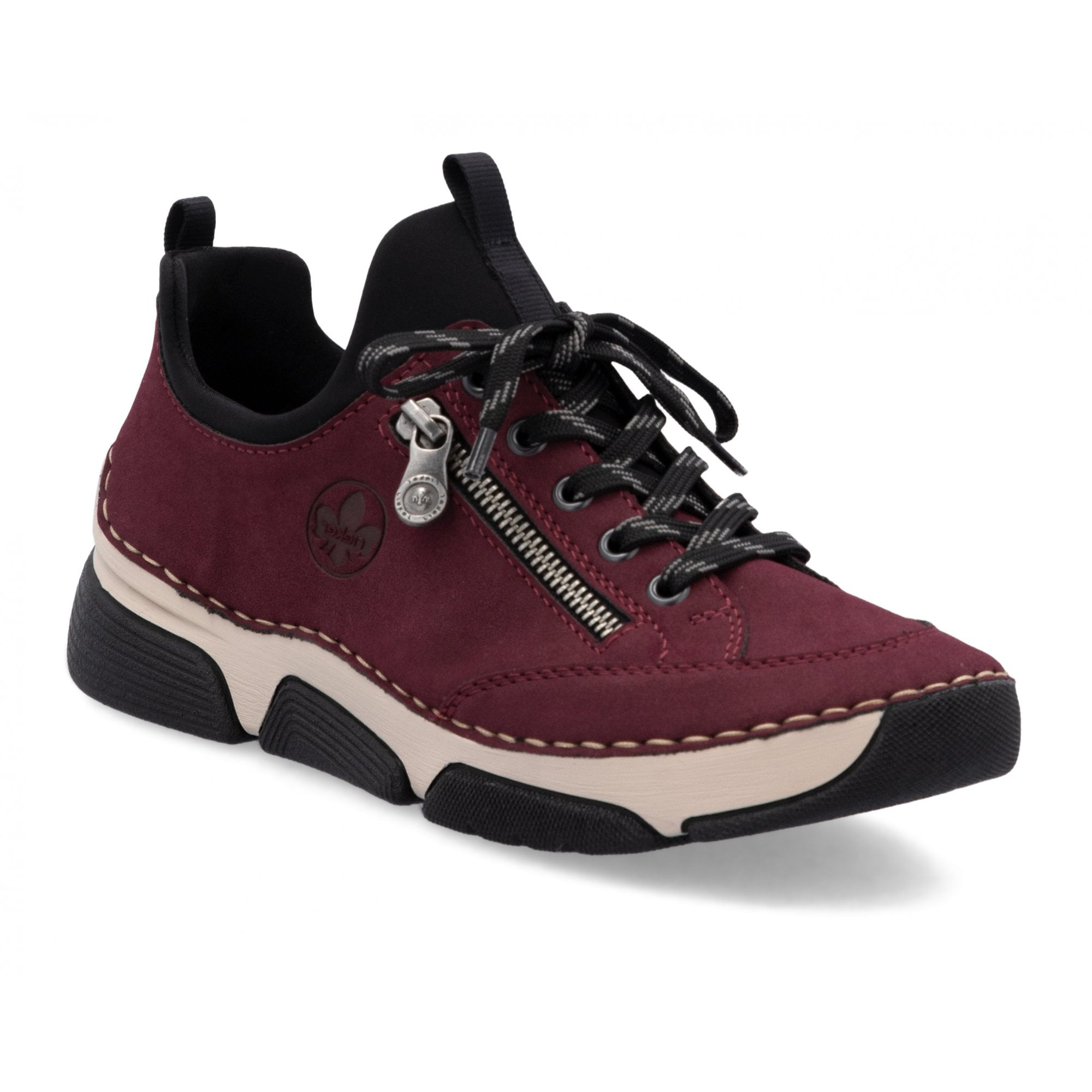 Rieker 45973 Lace-up Shoe - Red - image 001 |ww_colour=red|ww_order=001|