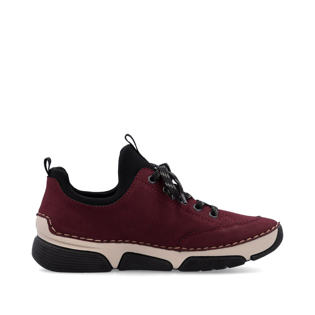 Rieker 45973 Lace-up Shoe - Red - image 005 |ww_colour=red|ww_order=005|