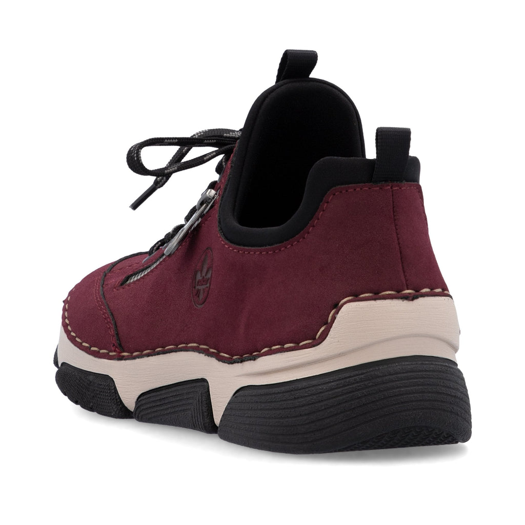 Rieker 45973 Lace-up Shoe - Red - image 006 |ww_colour=red|ww_order=006|