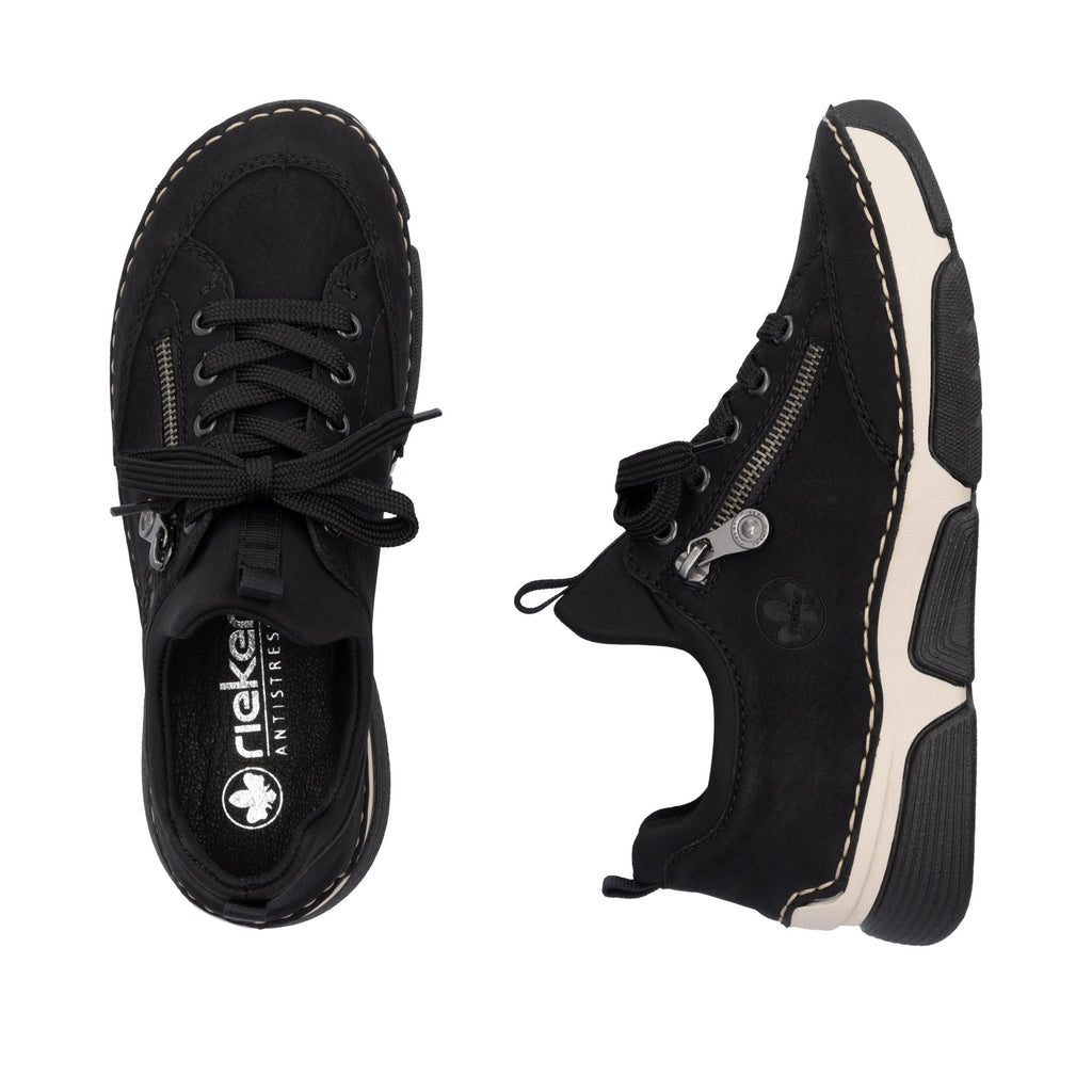 Rieker 45973 Lace-up Shoe - Black - image 002 |ww_colour=black|ww_order=002|