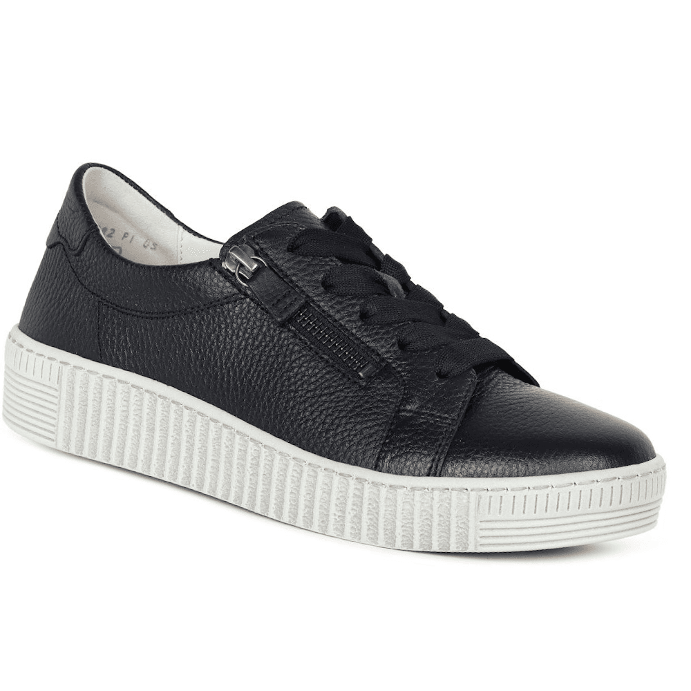 Gabor Wisdom 33.334 Casual Lace Up/Zip Shoe - Ink - image 001 |ww_colour=ink|ww_order=001|