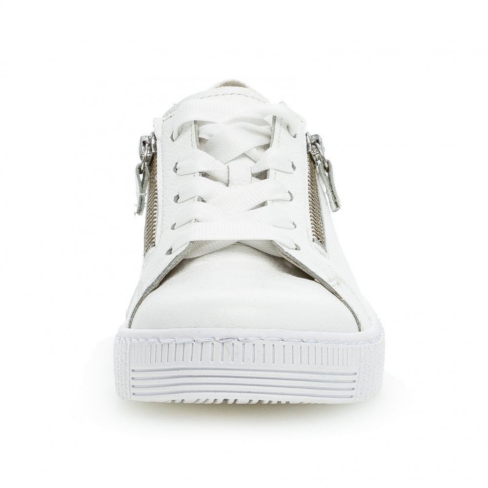 Gabor Wisdom 33.334 Casual Lace Up/Zip Shoe - White - image 003 |ww_colour=white|ww_order=003|