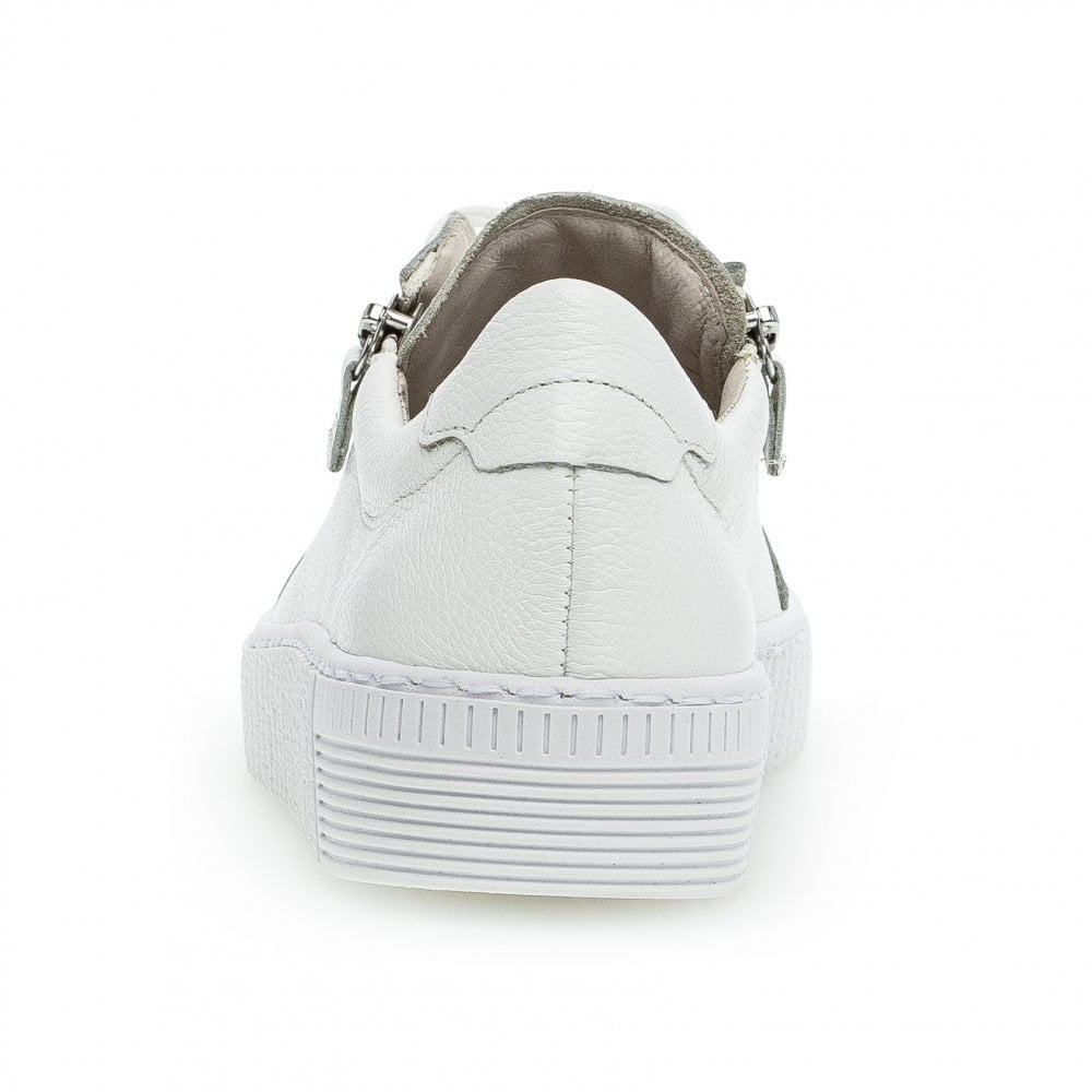 Gabor Wisdom 33.334 Casual Lace Up/Zip Shoe - White - image 004 |ww_colour=white|ww_order=004|