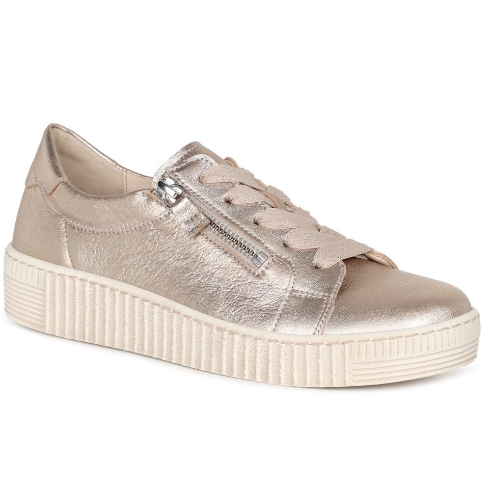 Gabor Wisdom 33.334 Casual Lace Up/Zip Shoe - Puder - image 001 |ww_colour=puder|ww_order=001|