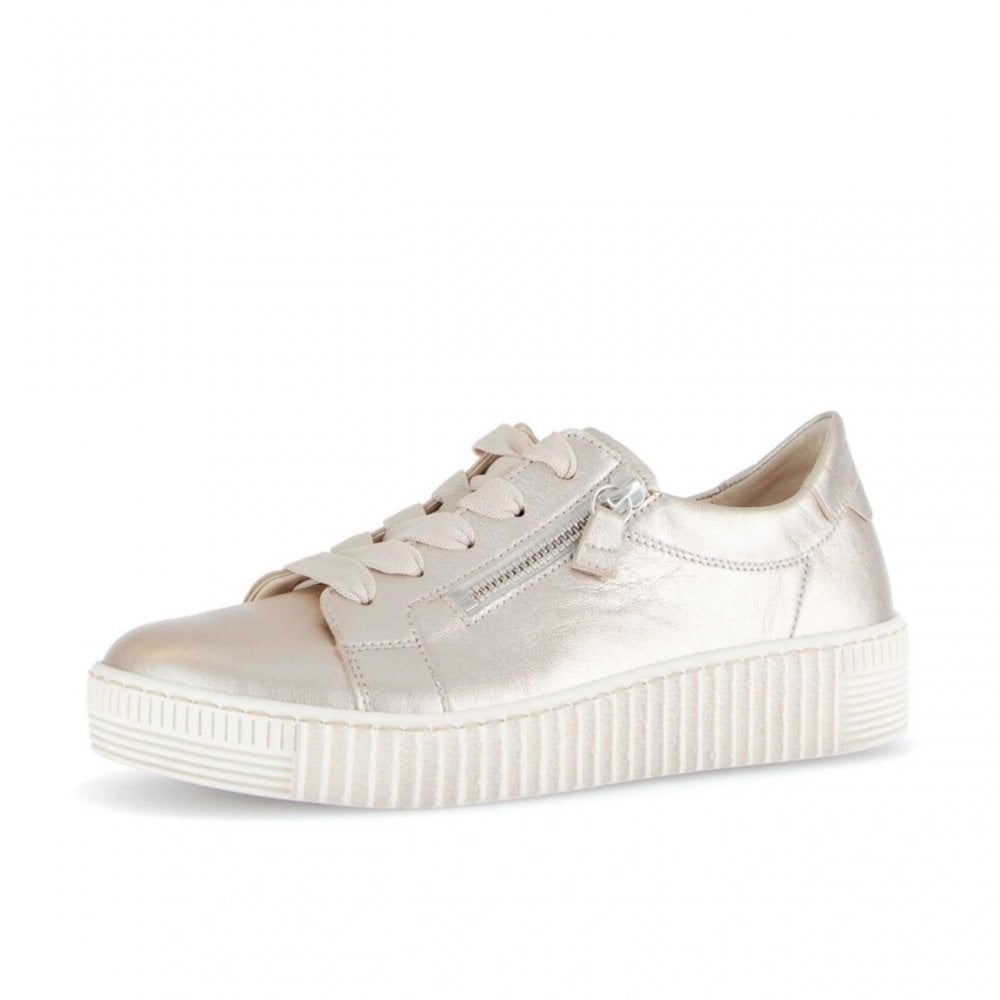 Gabor Wisdom 33.334 Casual Lace Up/Zip Shoe - Puder - image 002 |ww_colour=puder|ww_order=002|