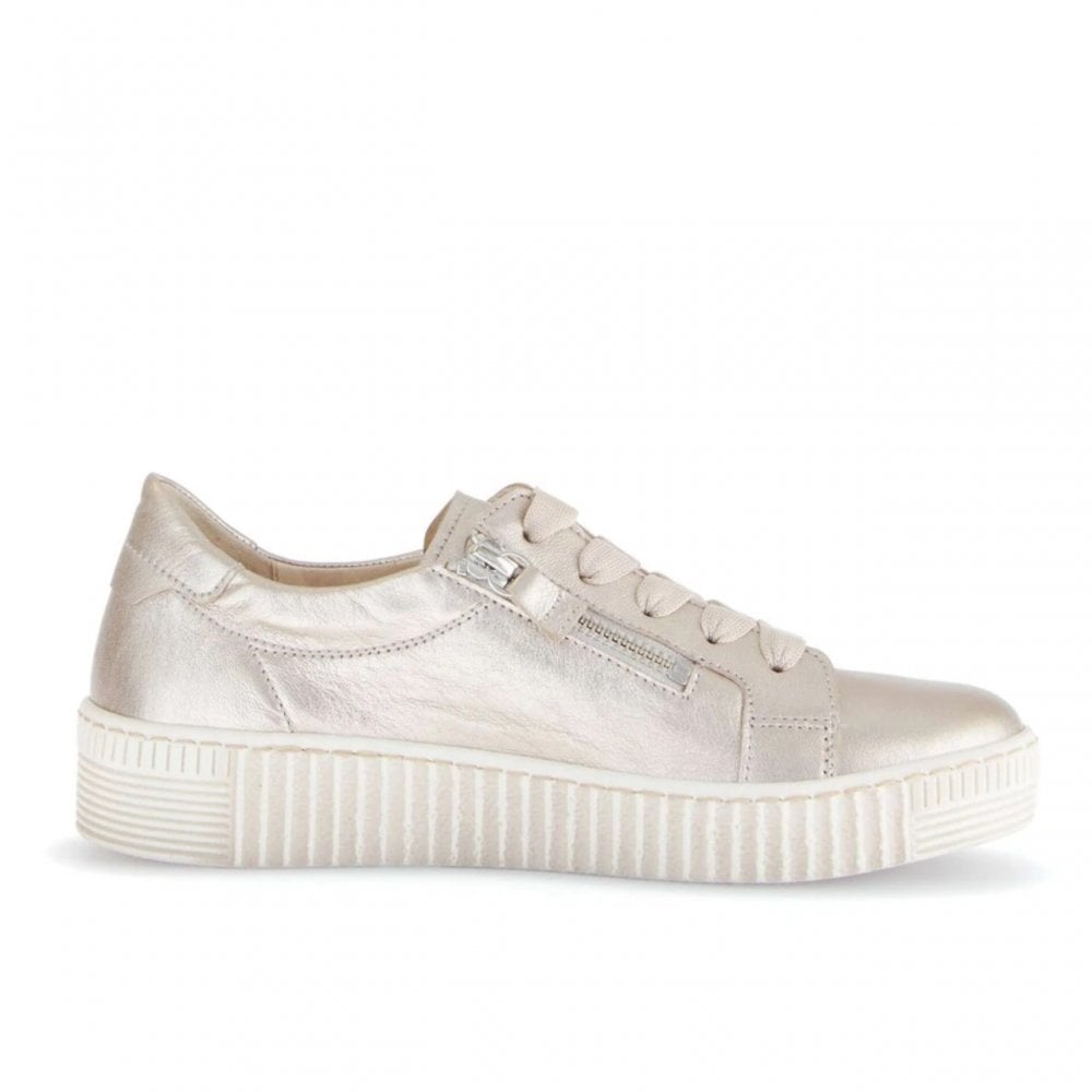 Gabor Wisdom 33.334 Casual Lace Up/Zip Shoe - Puder - image 003 |ww_colour=puder|ww_order=003|