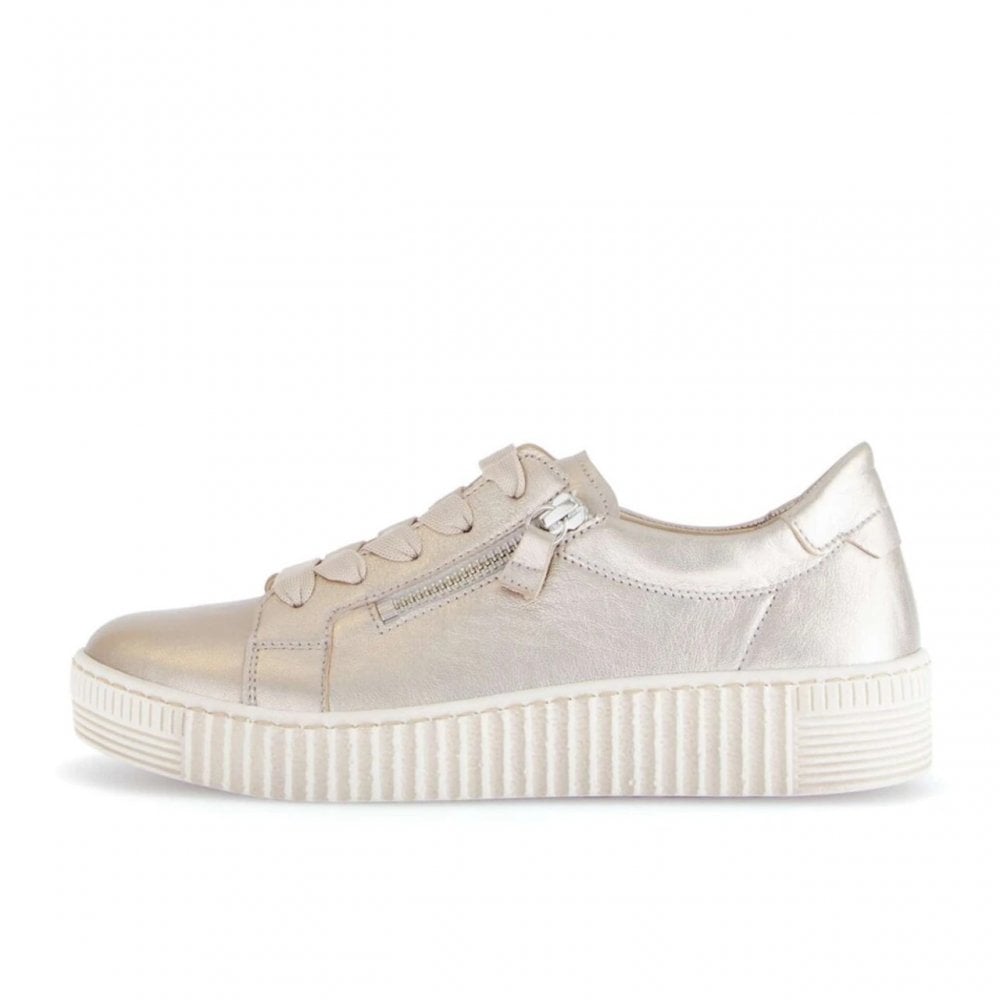Gabor Wisdom 33.334 Casual Lace Up/Zip Shoe - Puder - image 004 |ww_colour=puder|ww_order=004|