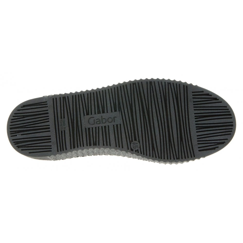 Gabor Wisdom 33.334 Casual Lace Up/Zip Shoe - Black Patent - image 003 |ww_colour=black-patent|ww_order=003|