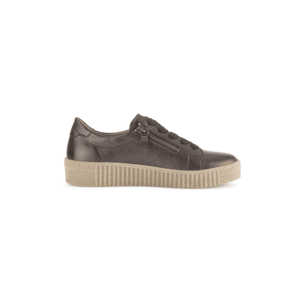 Gabor Wisdom 33.334 Casual Lace Up/Zip Shoe - Bronze - image 002 |ww_colour=bronze|ww_order=002|