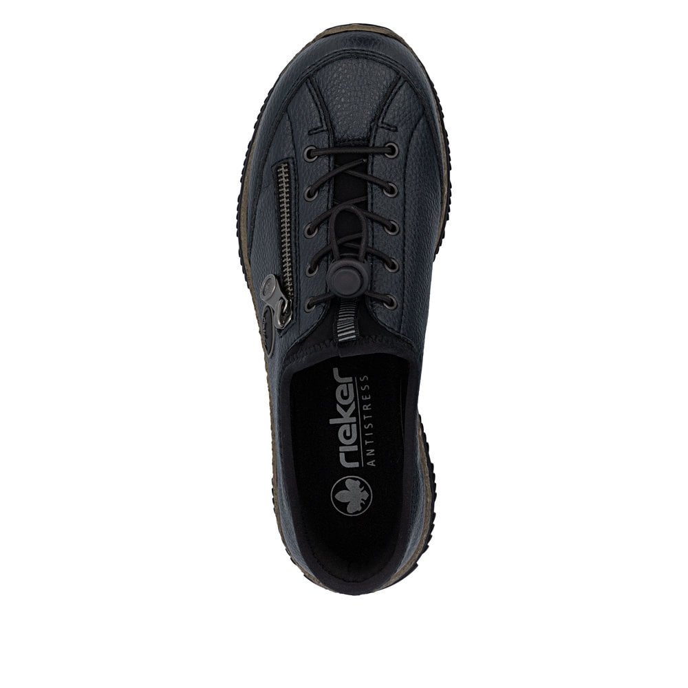Rieker N3267 Trainer - Blue - image 003 |ww_colour=blue|ww_order=003|