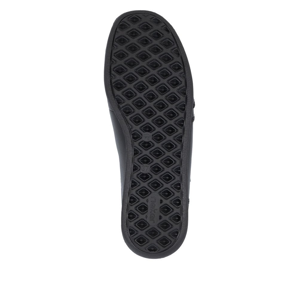 Rieker 47264 Water-resistant slip-on/zip shoe - Black - image 010 |ww_colour=black|ww_order=010|