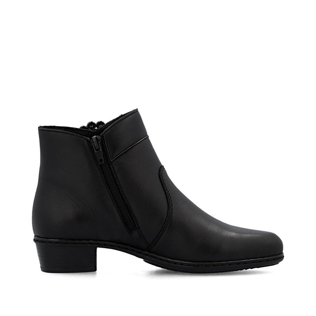 Rieker Y0797 Zip Up Boot - Black - image 005 |ww_colour=black|ww_order=005|