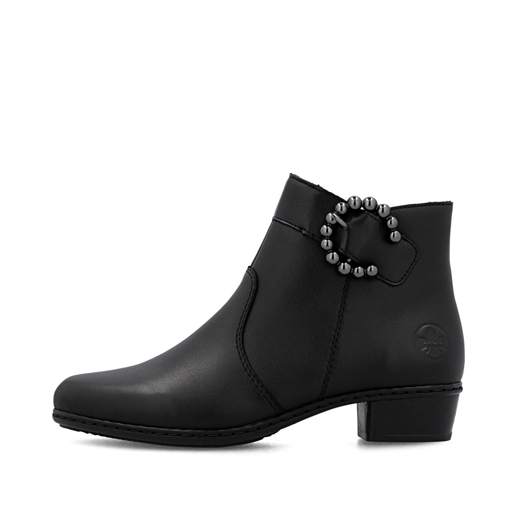 Rieker Y0797 Zip Up Boot - Black - image 007 |ww_colour=black|ww_order=007|