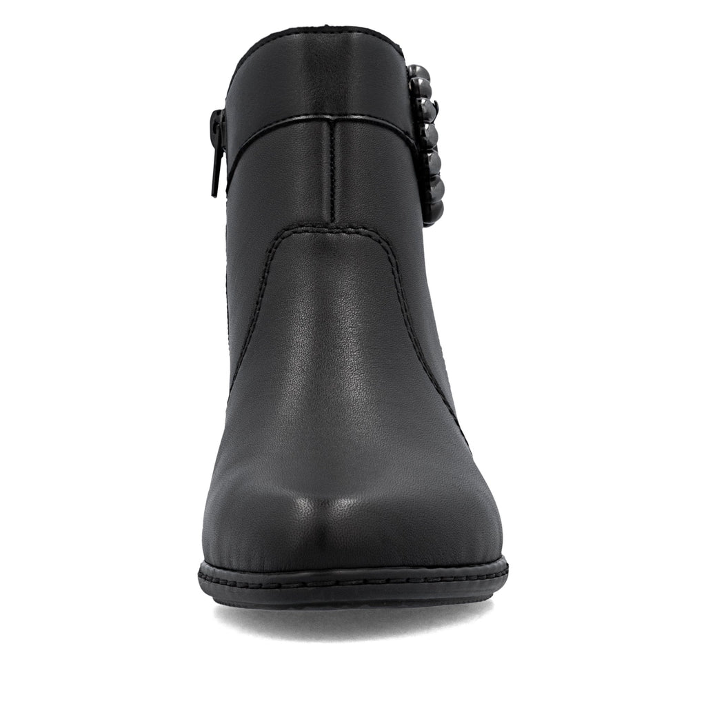 Rieker Y0797 Zip Up Boot - Black - image 008 |ww_colour=black|ww_order=008|