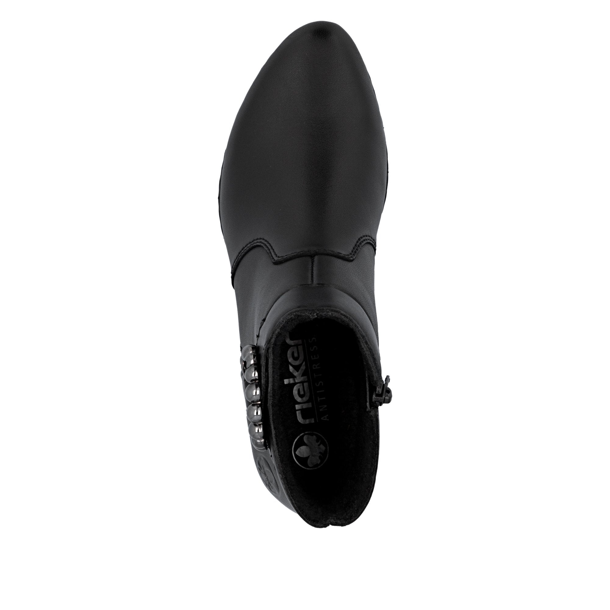 Rieker Y0797 Zip Up Boot - Black - image 009 |ww_colour=black|ww_order=009|