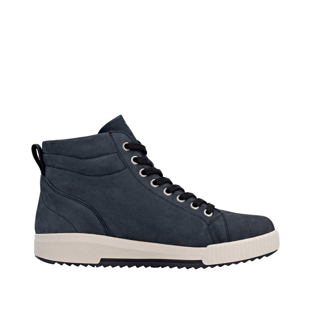 Rieker W0164 Lace/Zip up Ankle Boot - Blue - image 006 |ww_colour=blue|ww_order=006|