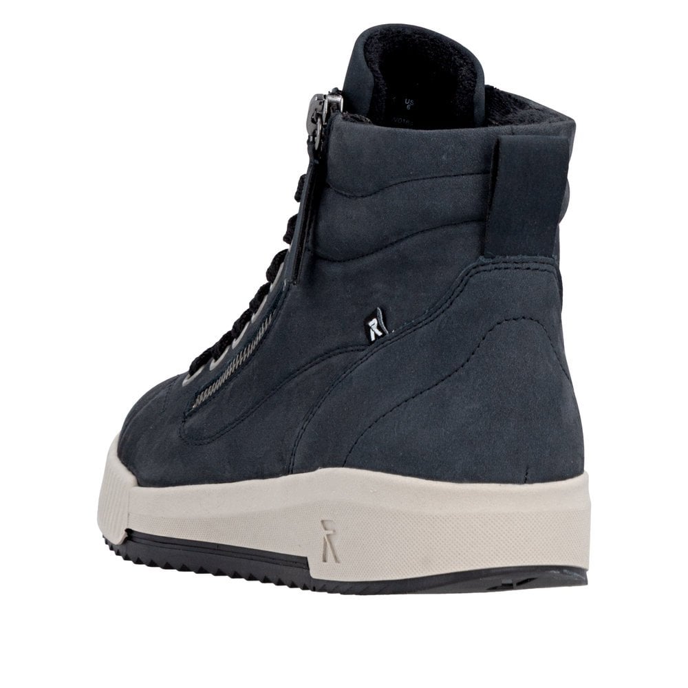 Rieker W0164 Lace/Zip up Ankle Boot - Blue - image 007 |ww_colour=blue|ww_order=007|