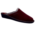 Nordikas Womens 234 Mule Suede Slipper - Burdeos/Burgundy/GREY - image 001 |ww_colour=burdeos-burgundy-grey|ww_order=001|