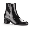Gabor Abbey Zip Up Ankle Boot - Black Pat - image 001 |ww_colour=black-pat|ww_order=001|