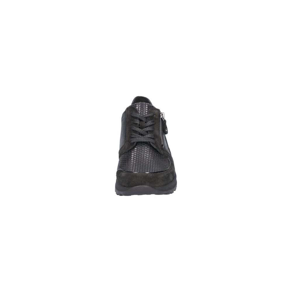 Waldlaufer Hiroko Lace Up & Zip Fastening - Black - image 004 |ww_colour=black|ww_order=004|