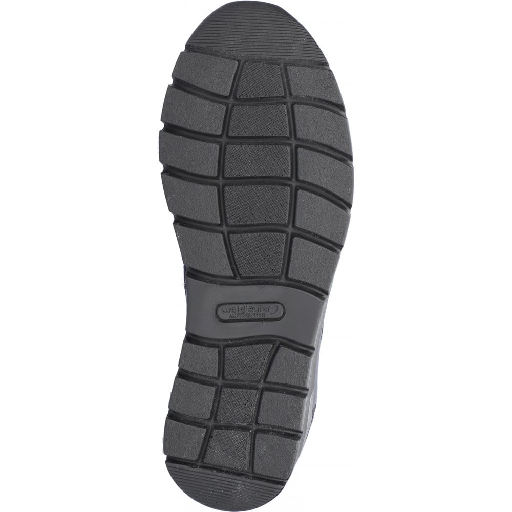 Waldlaufer K Ramona Wide Fit Lace Up/Zip Fastening Shoe - Notte - image 006 |ww_colour=notte|ww_order=006|