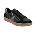 Remonte D2C04 Water Resistant Lace & Zip Up Trainers - Black Combi - image 001 |ww_colour=black-combi|ww_order=001|