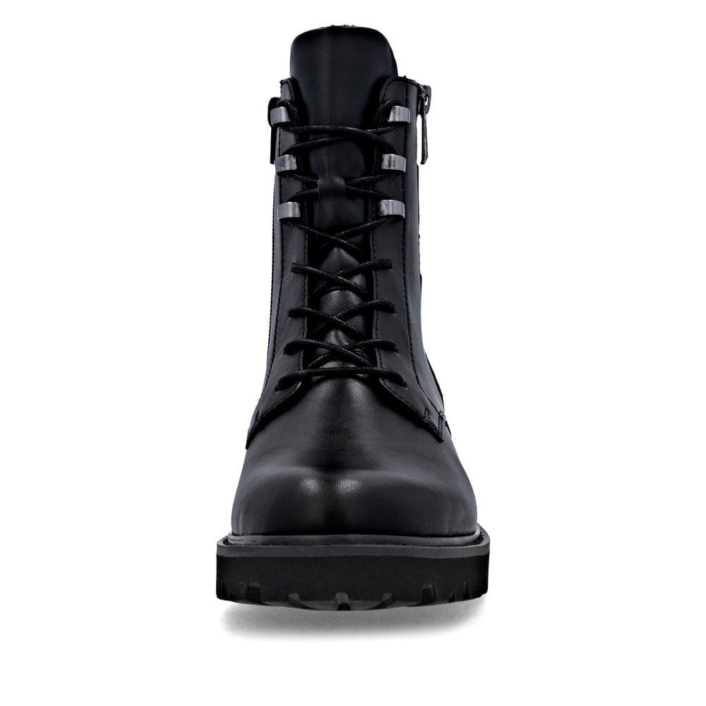 Remonte D8656 Zip/Lace-up boot - Black - image 003 |ww_colour=black|ww_order=003|