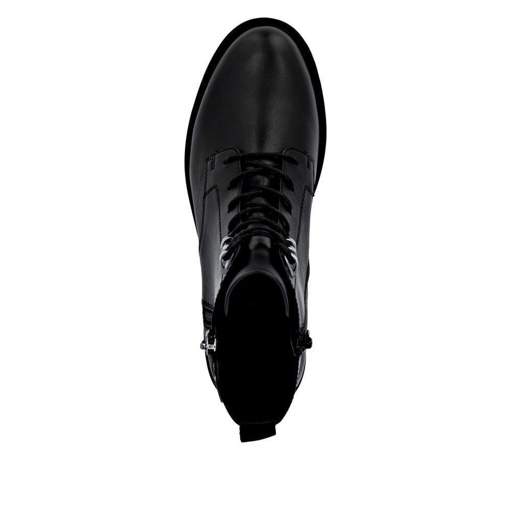 Remonte D8656 Zip/Lace-up boot - Black - image 005 |ww_colour=black|ww_order=005|