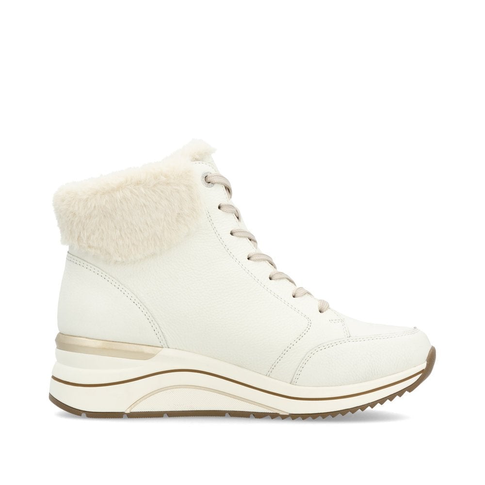 Remonte DOT77 Wide Fit Tex Lambswool Lined Boot - White - image 006 |ww_colour=white|ww_order=006|