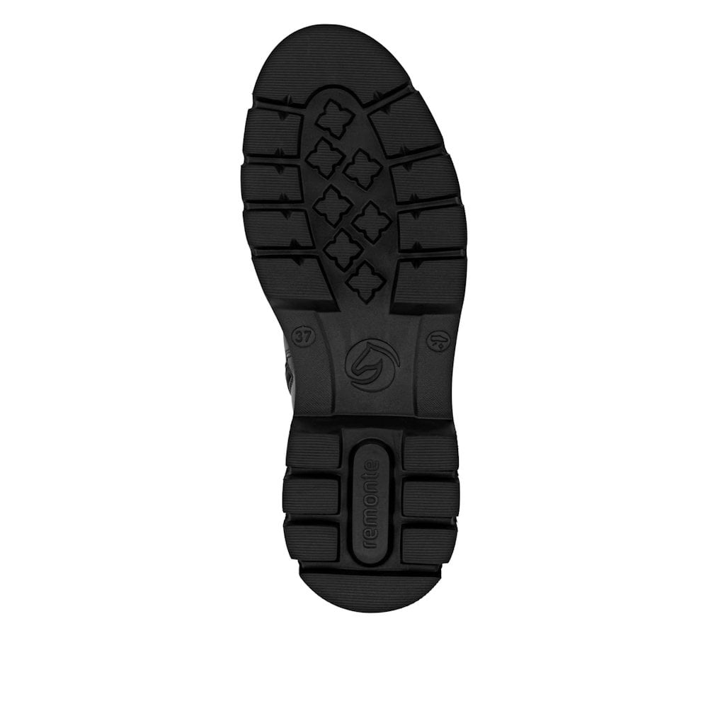 Remonte D1W82 Zip or Lace/Zip Boot - Black - image 004 |ww_colour=black|ww_order=004|