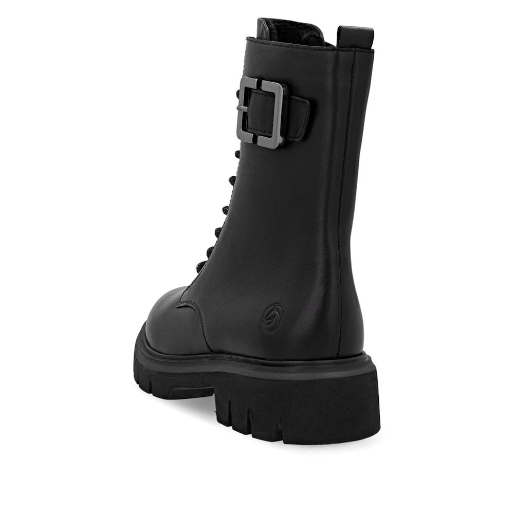 Remonte D1W82 Zip or Lace/Zip Boot - Black - image 006 |ww_colour=black|ww_order=006|