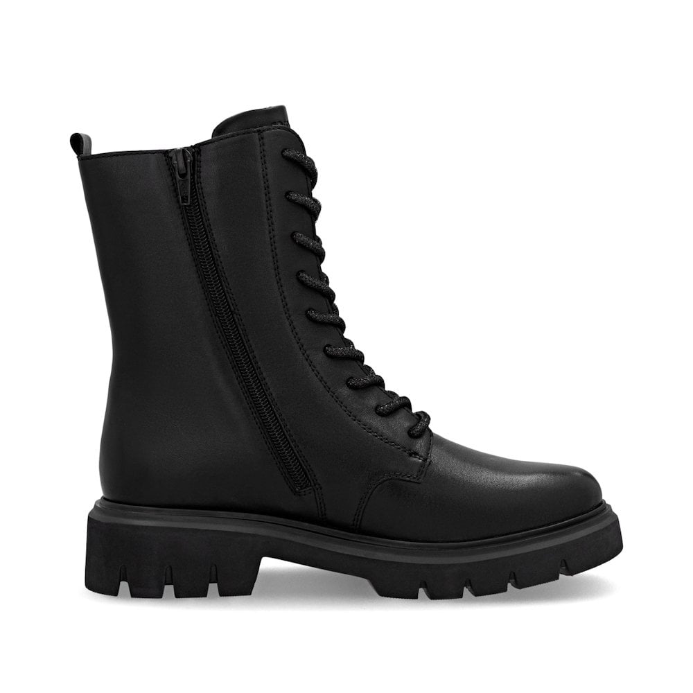 Remonte D1W82 Zip or Lace/Zip Boot - Black - image 007 |ww_colour=black|ww_order=007|