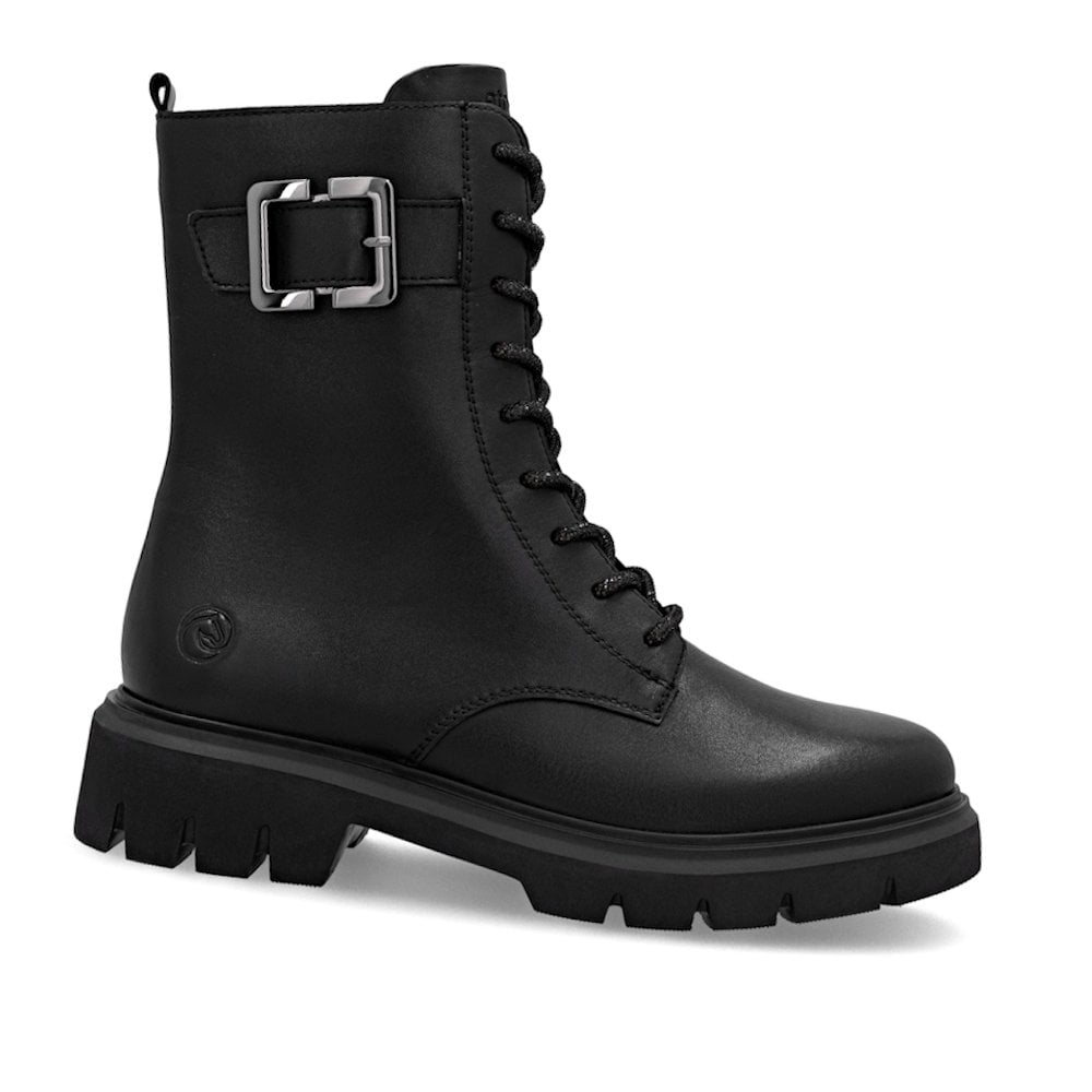 Remonte D1W82 Zip or Lace/Zip Boot - Black - image 001 |ww_colour=black|ww_order=001|
