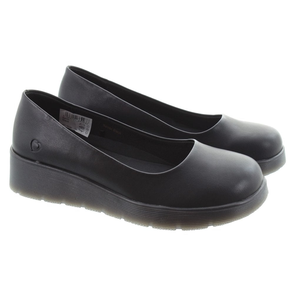 Heavenly Feet Bambi Ballet Pumps - Black - image 003 |ww_colour=black|ww_order=003|