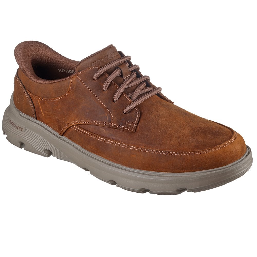 Skechers Slip-ins: Arch Fit Garza - Rowan - Dark Brown - image 001 |ww_colour=dark-brown|ww_order=001|