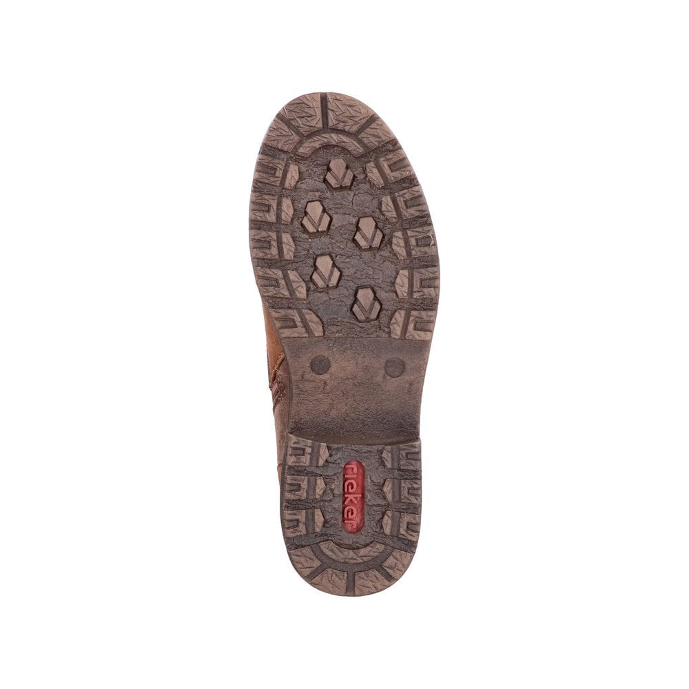 Rieker 94732 Long Lace Up/Zip Boot - Brown - image 004 |ww_colour=brown|ww_order=004|