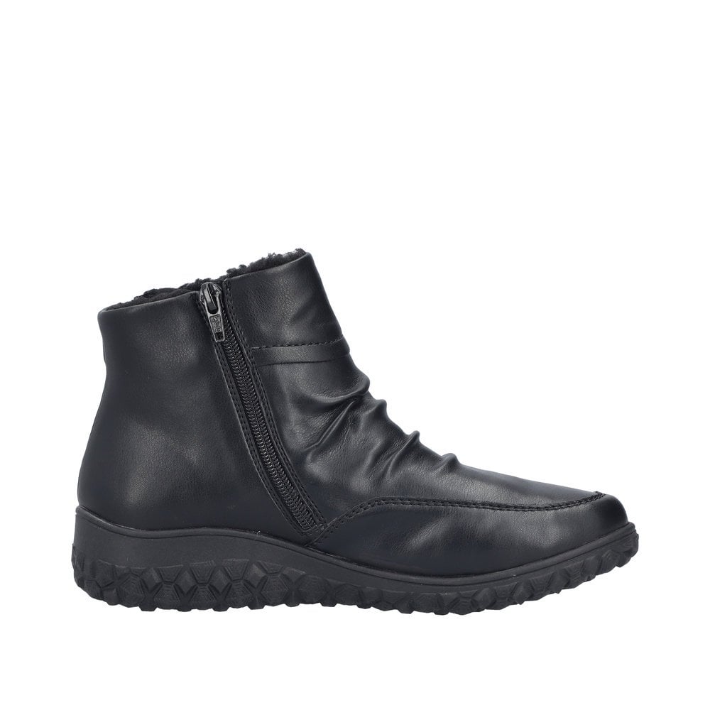 Rieker 59585 Dual Zip Ankle Boot - Black - image 003 |ww_colour=black|ww_order=003|