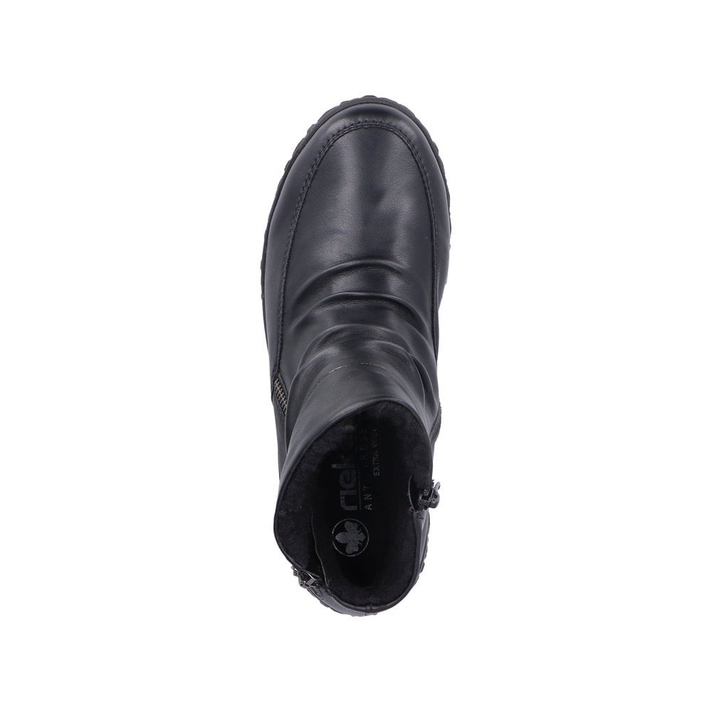 Rieker 59585 Dual Zip Ankle Boot - Black - image 009 |ww_colour=black|ww_order=009|