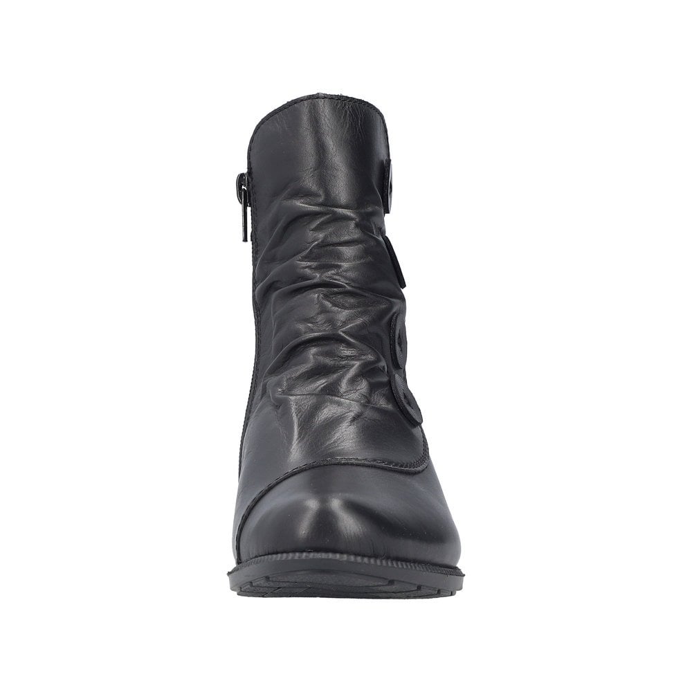 Rieker 78659 Zip Up Ankle Boot - Black - image 007 |ww_colour=black|ww_order=007|