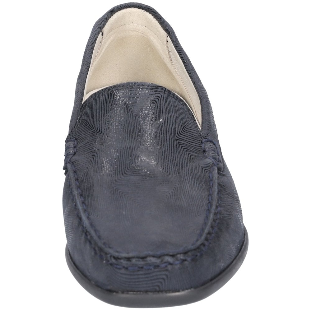 Waldlaufer Harriet Wide Fit Moccasin Shoe - Schwarz - image 003 |ww_colour=schwarz|ww_order=003|