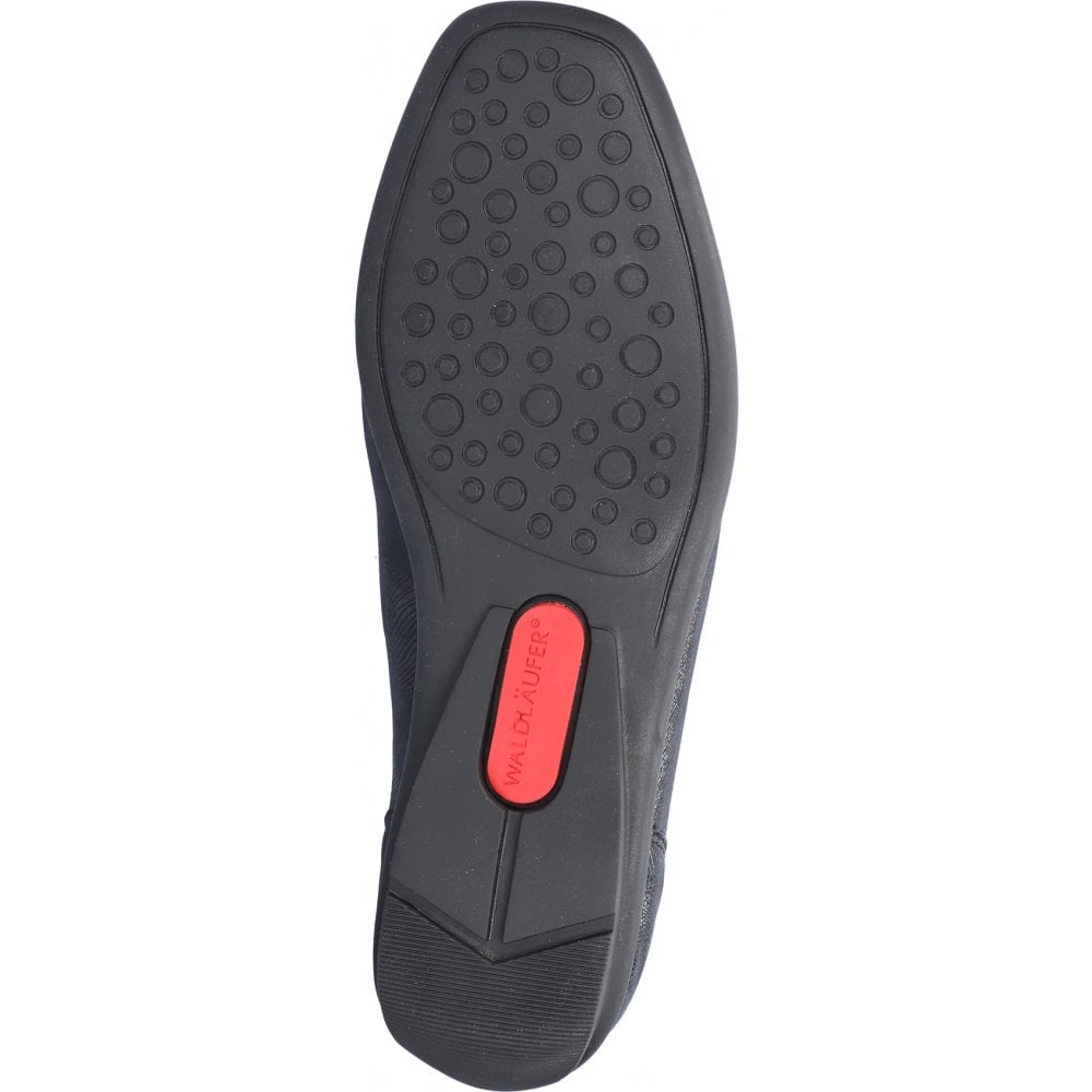 Waldlaufer Harriet Wide Fit Moccasin Shoe - Schwarz - image 006 |ww_colour=schwarz|ww_order=006|