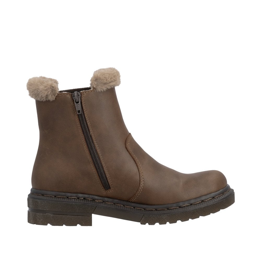 Rieker Ankle Boot 78250 - Brown - image 003 |ww_colour=brown|ww_order=003|