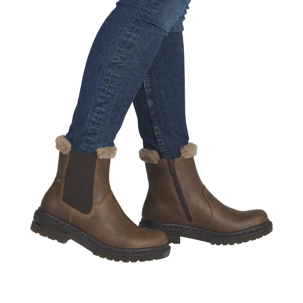Rieker Ankle Boot 78250 - Brown - image 009 |ww_colour=brown|ww_order=009|