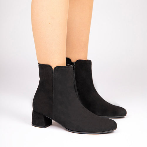 Gabor 8036.01.002 Abbey Suede Black Ankle Boot