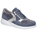 Waldlaufer K-Funky Extra Wide Fit Lace/Zip Up Shoe - Jeans - image 001 |ww_colour=jeans|ww_order=001|