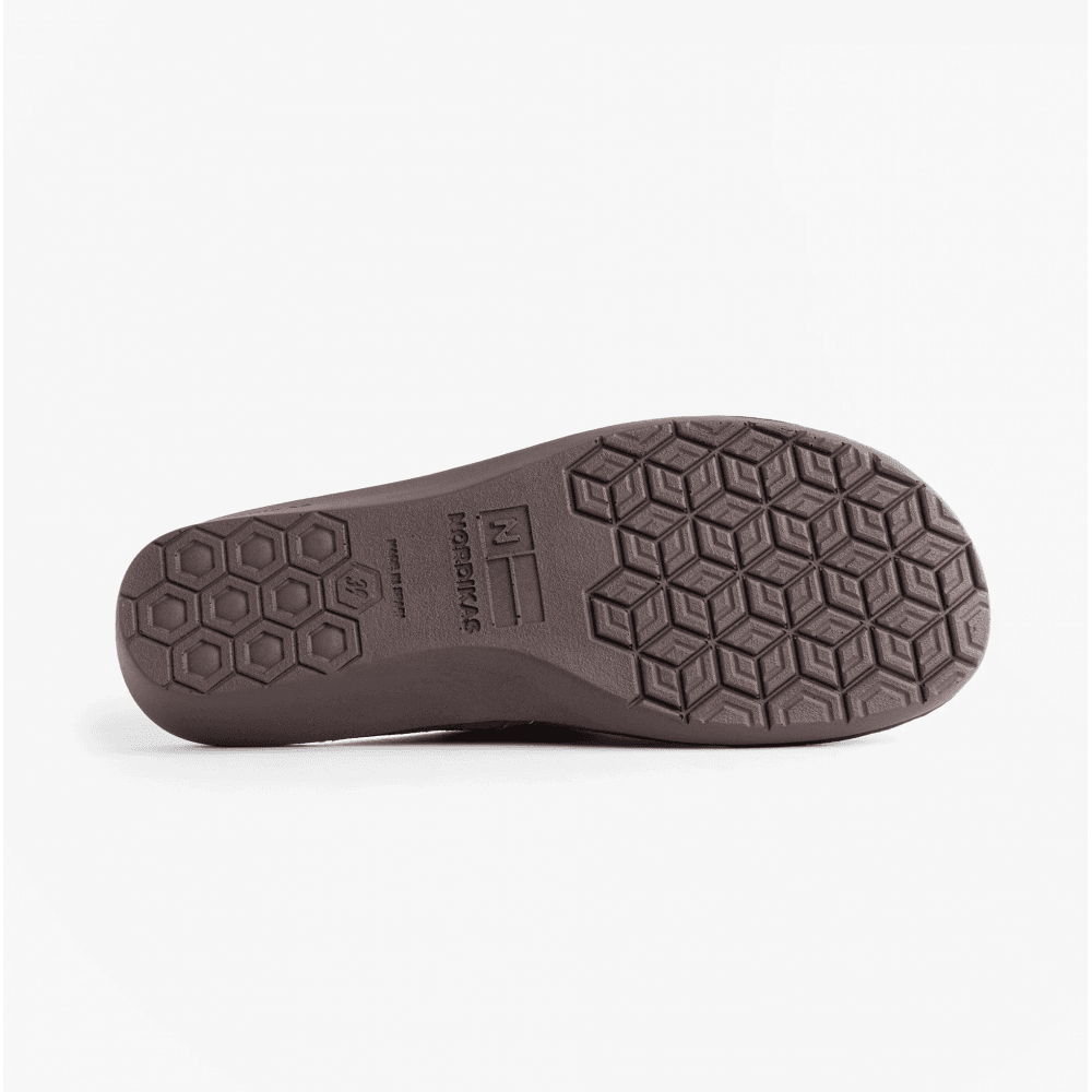 Nordikas Womens 347 Leather Mule Slipper - Negro/Black - image 002 |ww_colour=negro-black|ww_order=002|