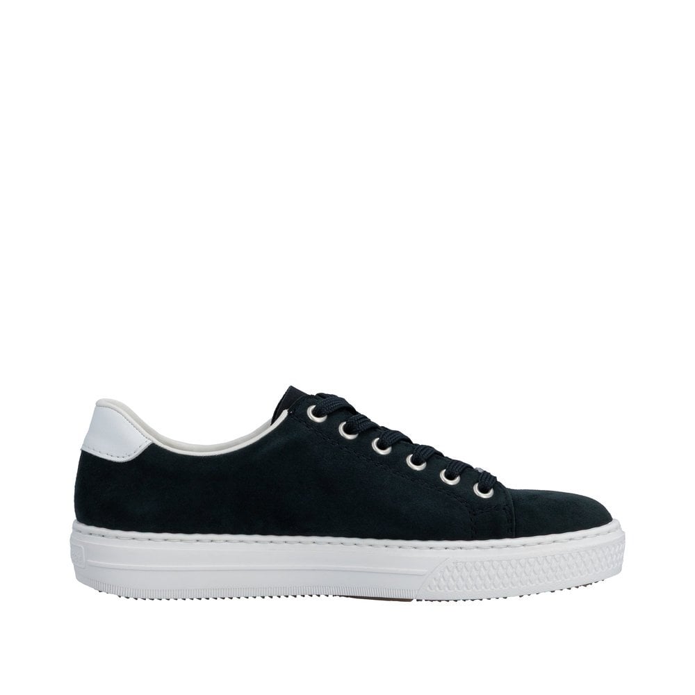 Rieker L59L1 Lace/Zip Up Casual Shoe - Dark Blue - image 002 |ww_colour=dark-blue|ww_order=002|