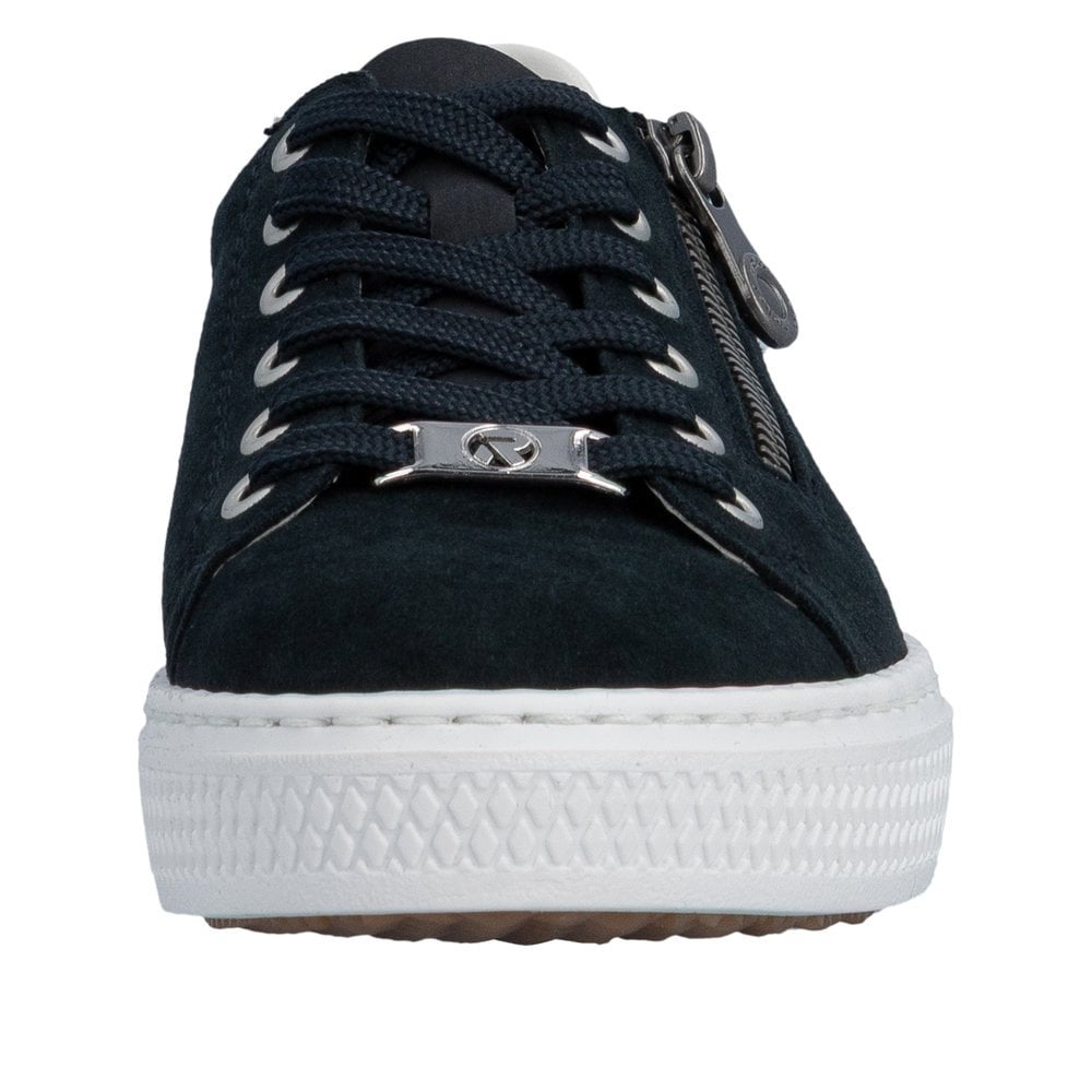 Rieker L59L1 Lace/Zip Up Casual Shoe - Dark Blue - image 006 |ww_colour=dark-blue|ww_order=006|