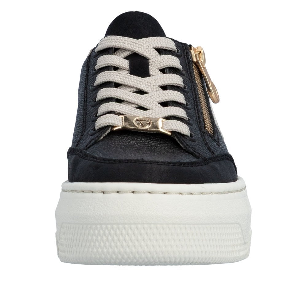 Rieker M1912 Zip shoe - Black - image 003 |ww_colour=black|ww_order=003|
